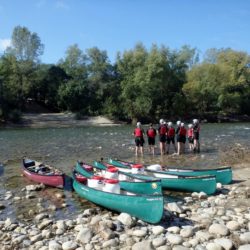 Introduction to white-water canoeing